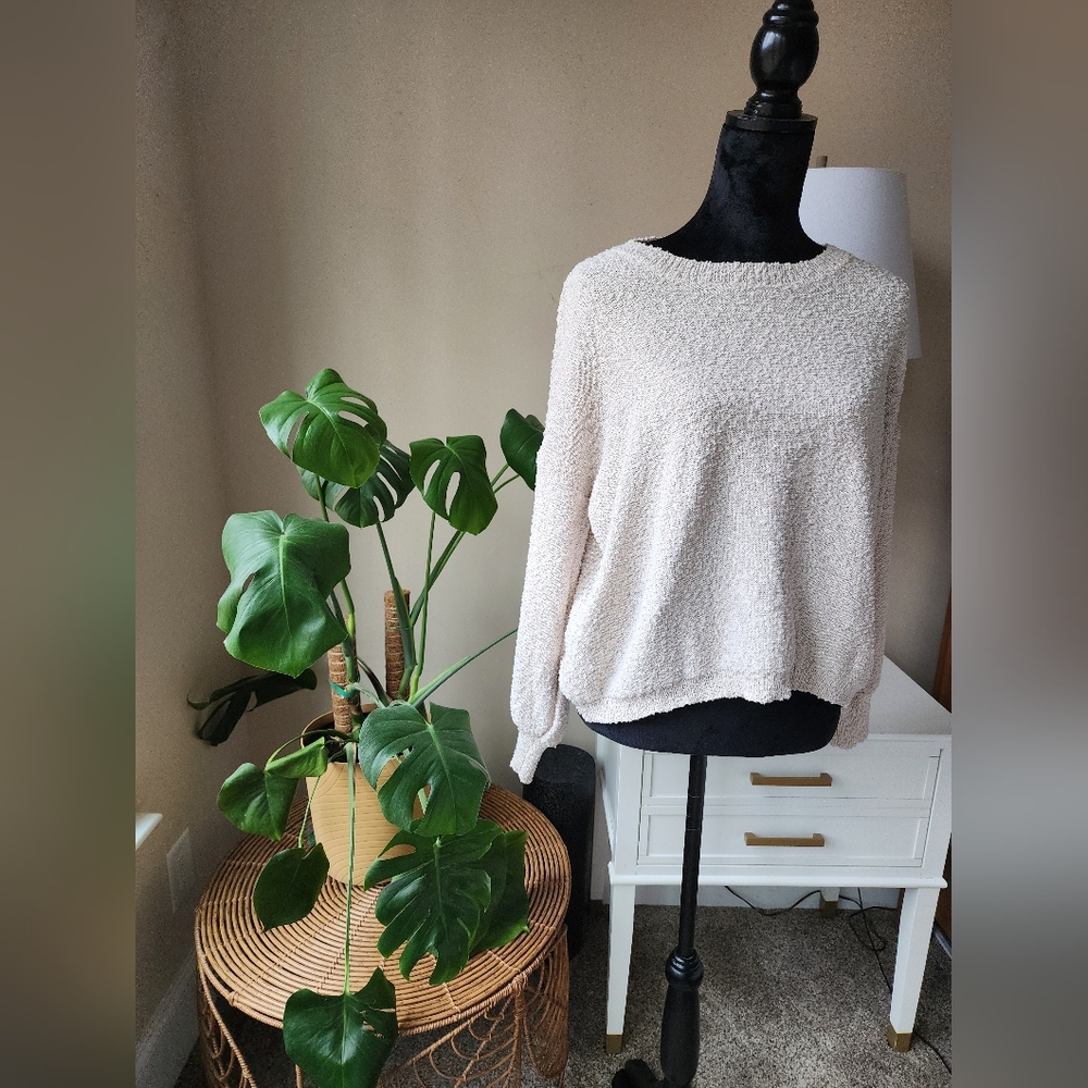 Altar'd State Cream Sweater S/M